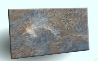 (09) Blue Desert – Travertine and Marble